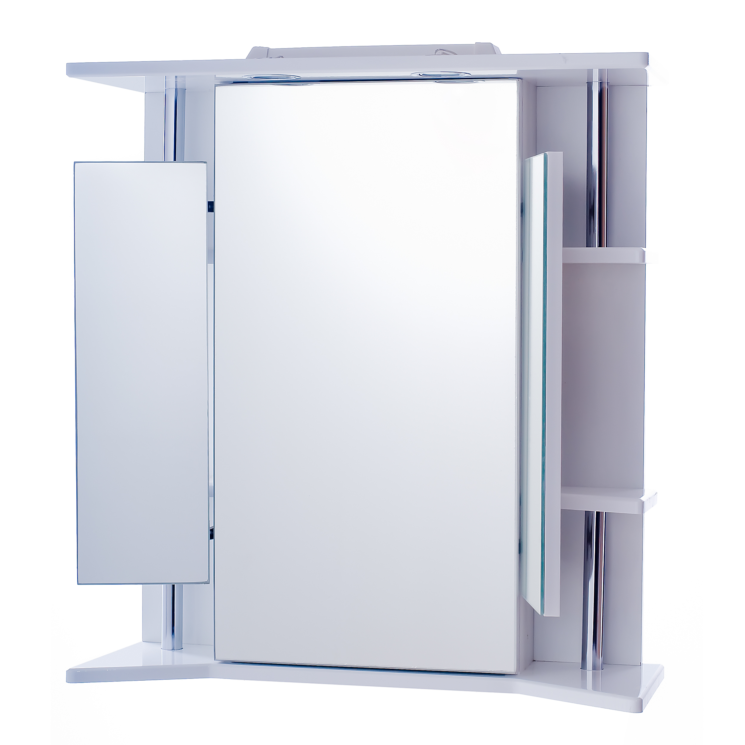 зеркальный шкаф трюмо в ванную комнату навесной с подсветкой